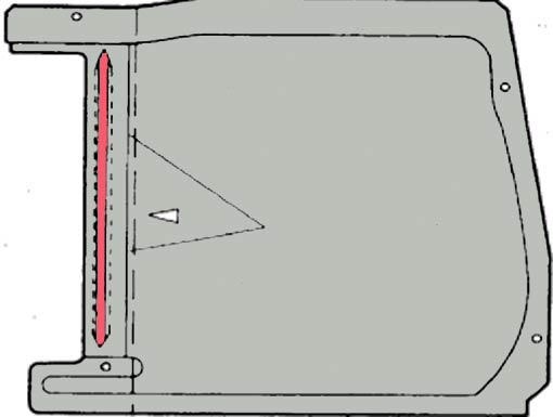 Fiat 850 onderplaten