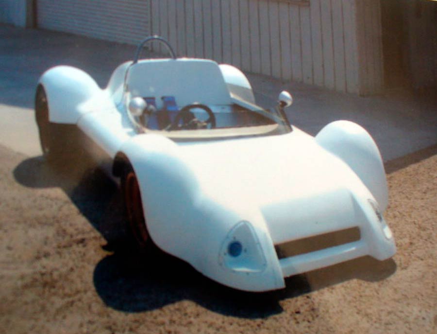 Le grand race car met Fiat 850 techniek