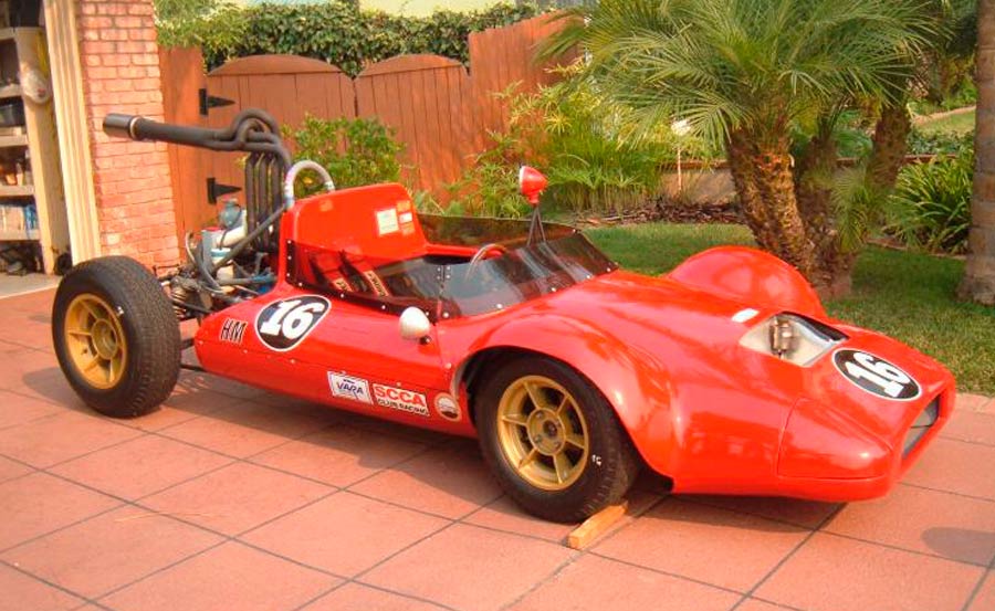 Le grand race car met Fiat 850 techniek