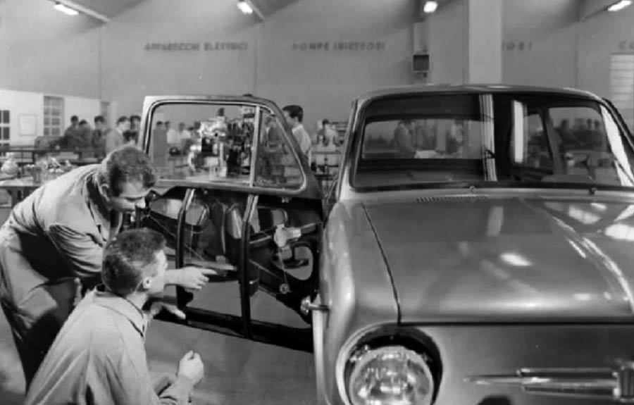 Fiat 850 instructie