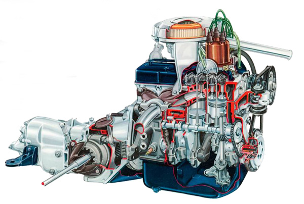 Fiat 850 motor