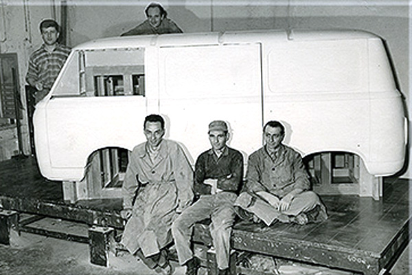 Fiat 850T studio torino master