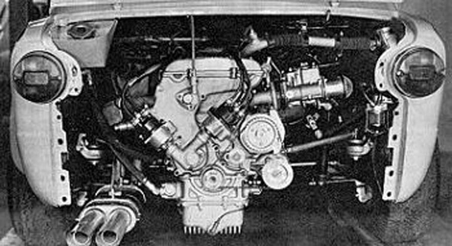 Abarth OT1600 Berlina motor