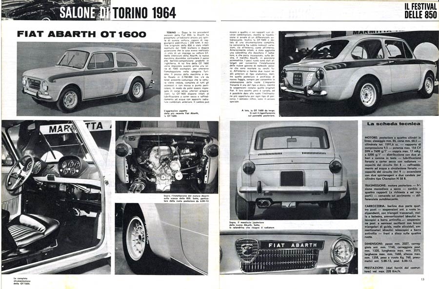 Abarth OT 1600 Turijn