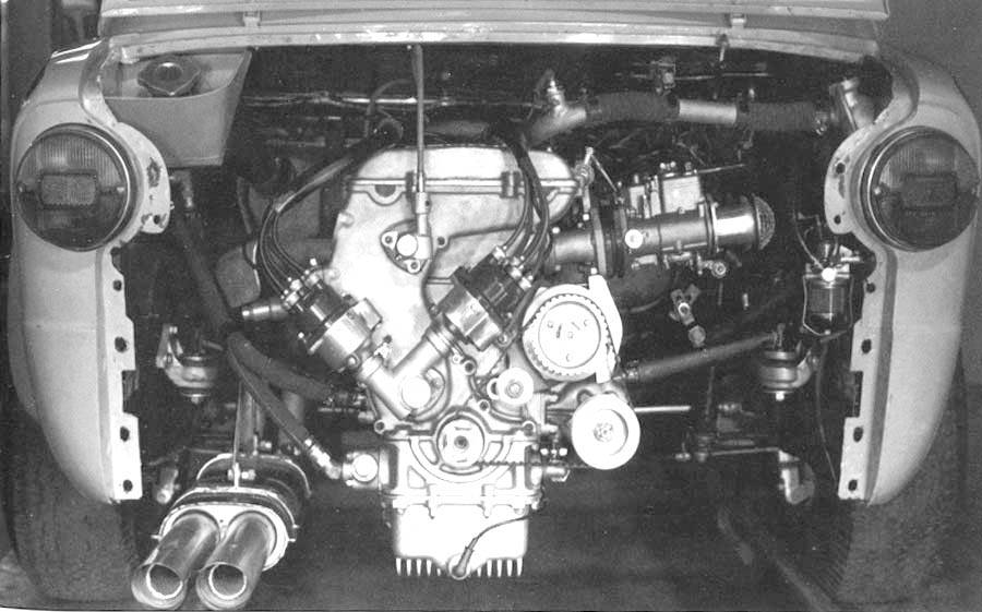 Abarth OT1600 motor boek