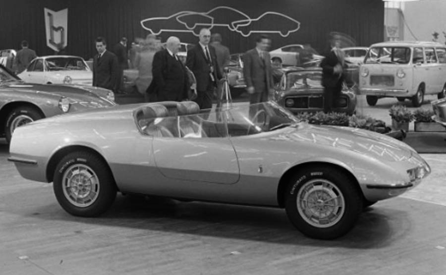 Abarth Pininfarina Spider Turijn 1964