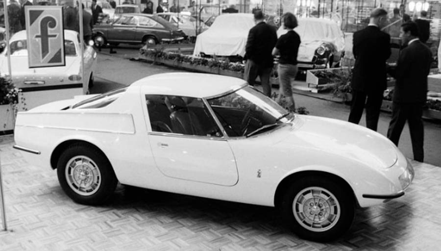 Abarth Pininfarina Coupé Turijn 1964