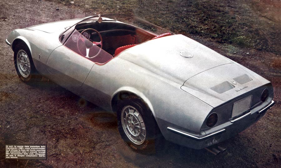 Abarth Pininfarina Spider Turijn 1964