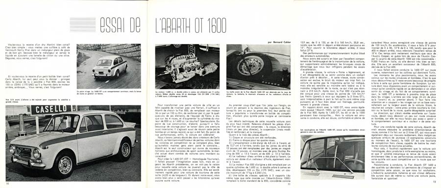 abarth ot1600 virage