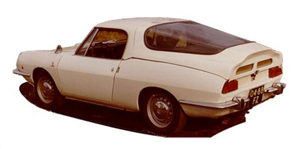 Ed Martare hardtop voor Fiat 850 Spider