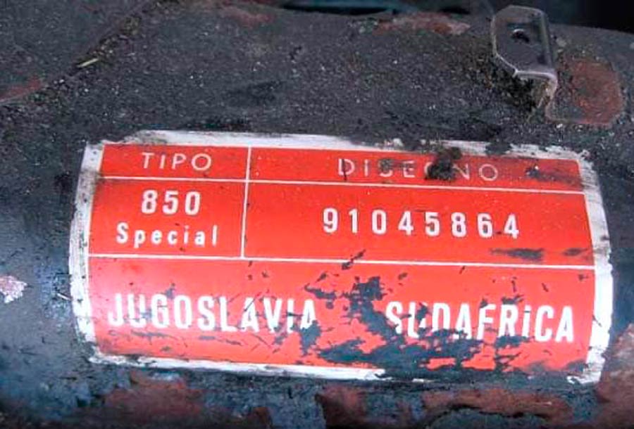 Zastava 850 Luchtfilter