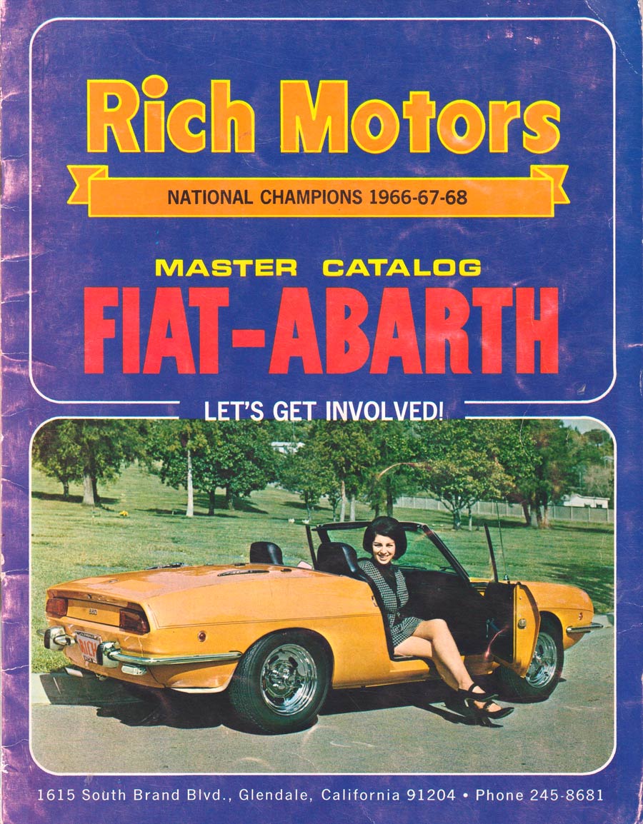 Rich Motors Fiat Abarth Catalogus