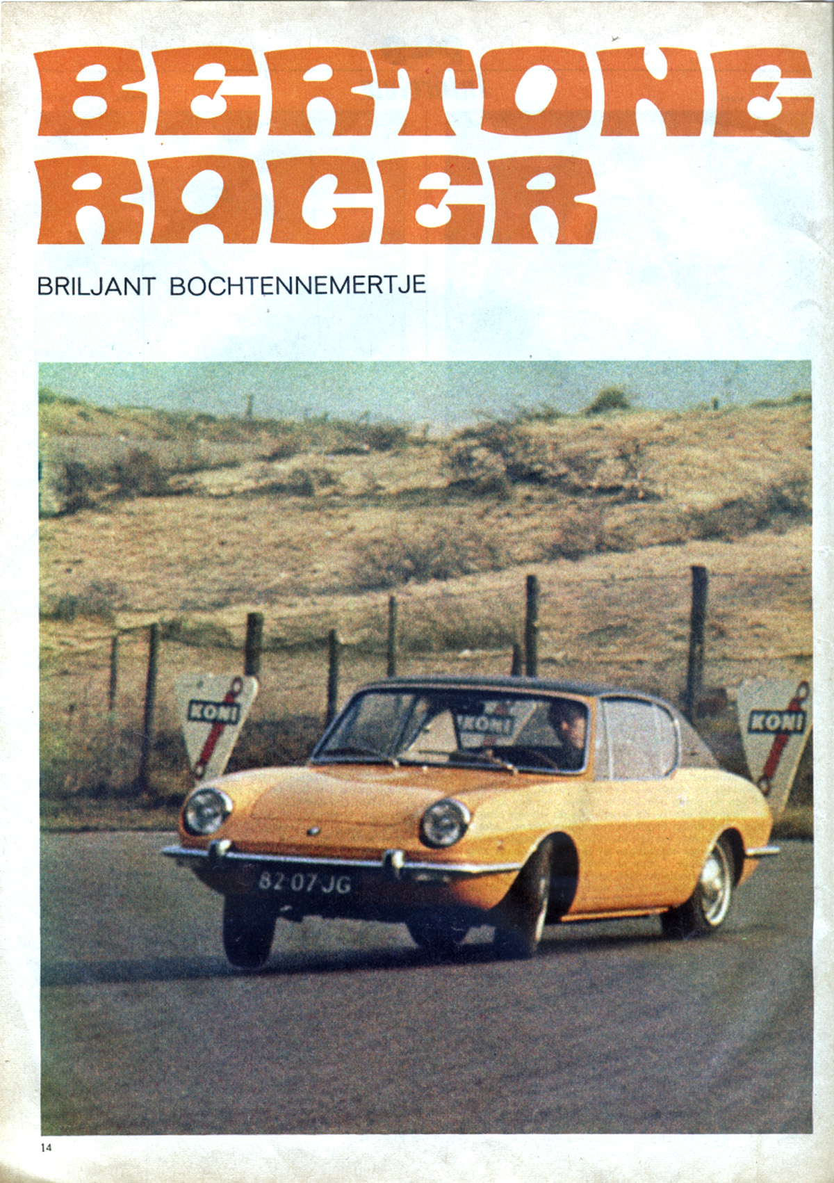 850 bertone racer pep