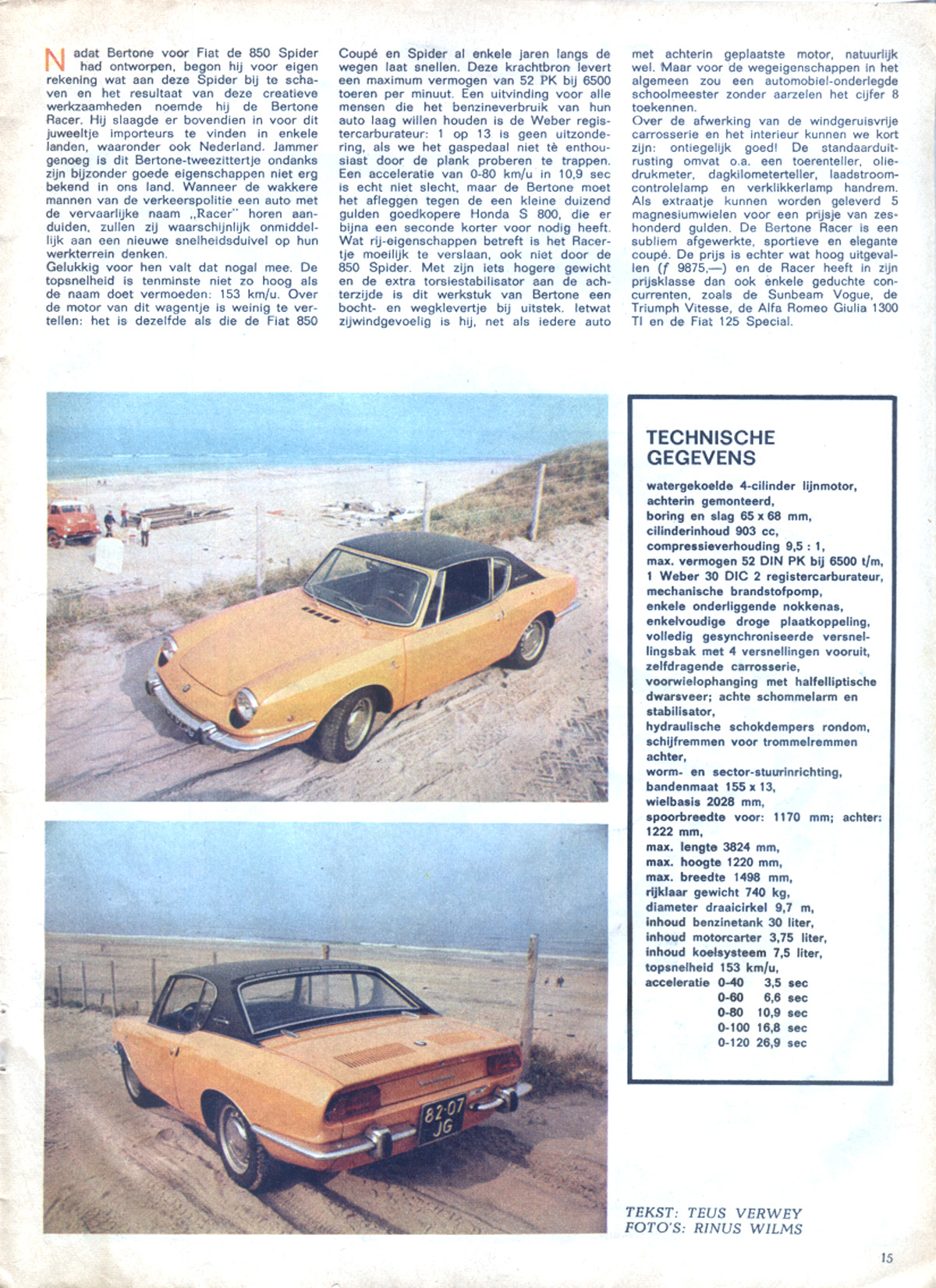 850 bertone racer pep