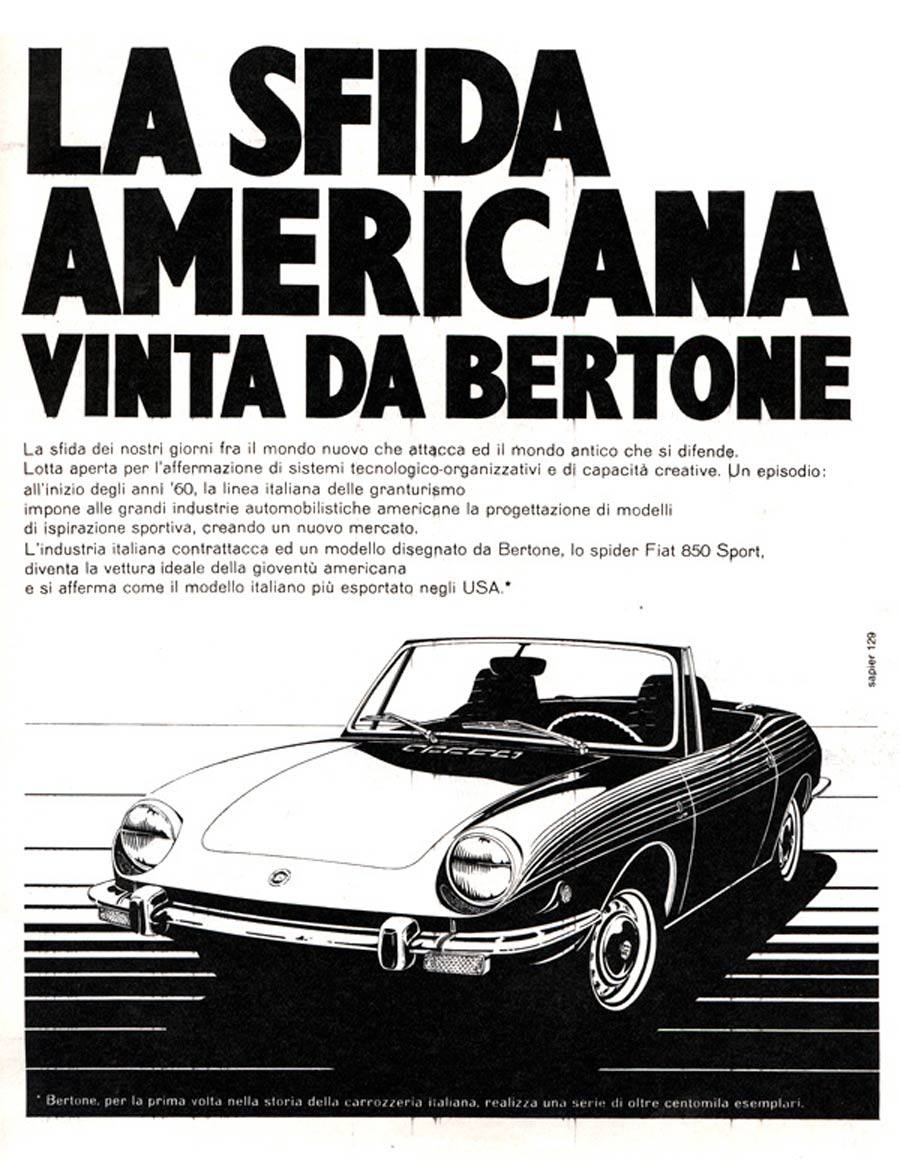 850 bertone sfida