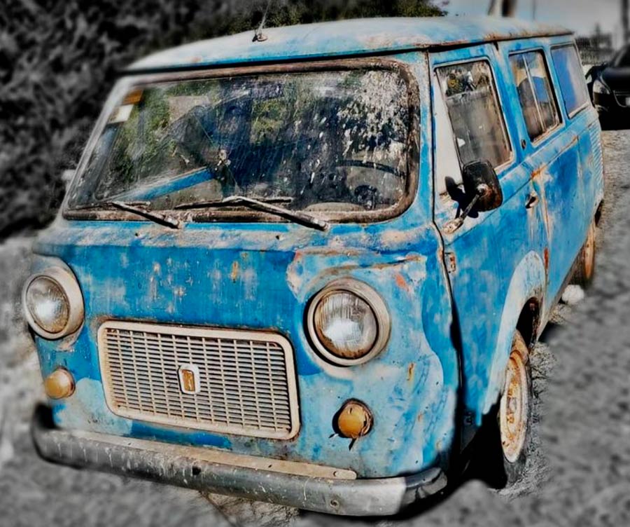 Fiat 850T Bellamina Instagram