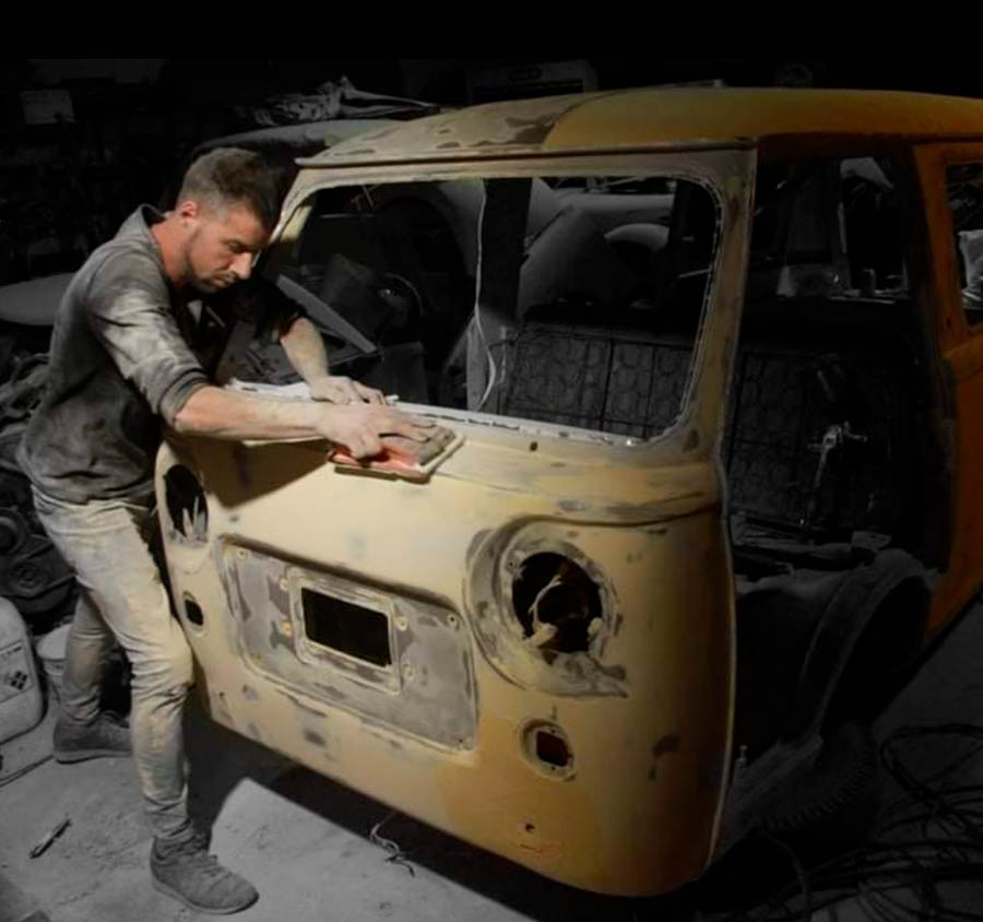 Fiat 850T Bellamina Instagram