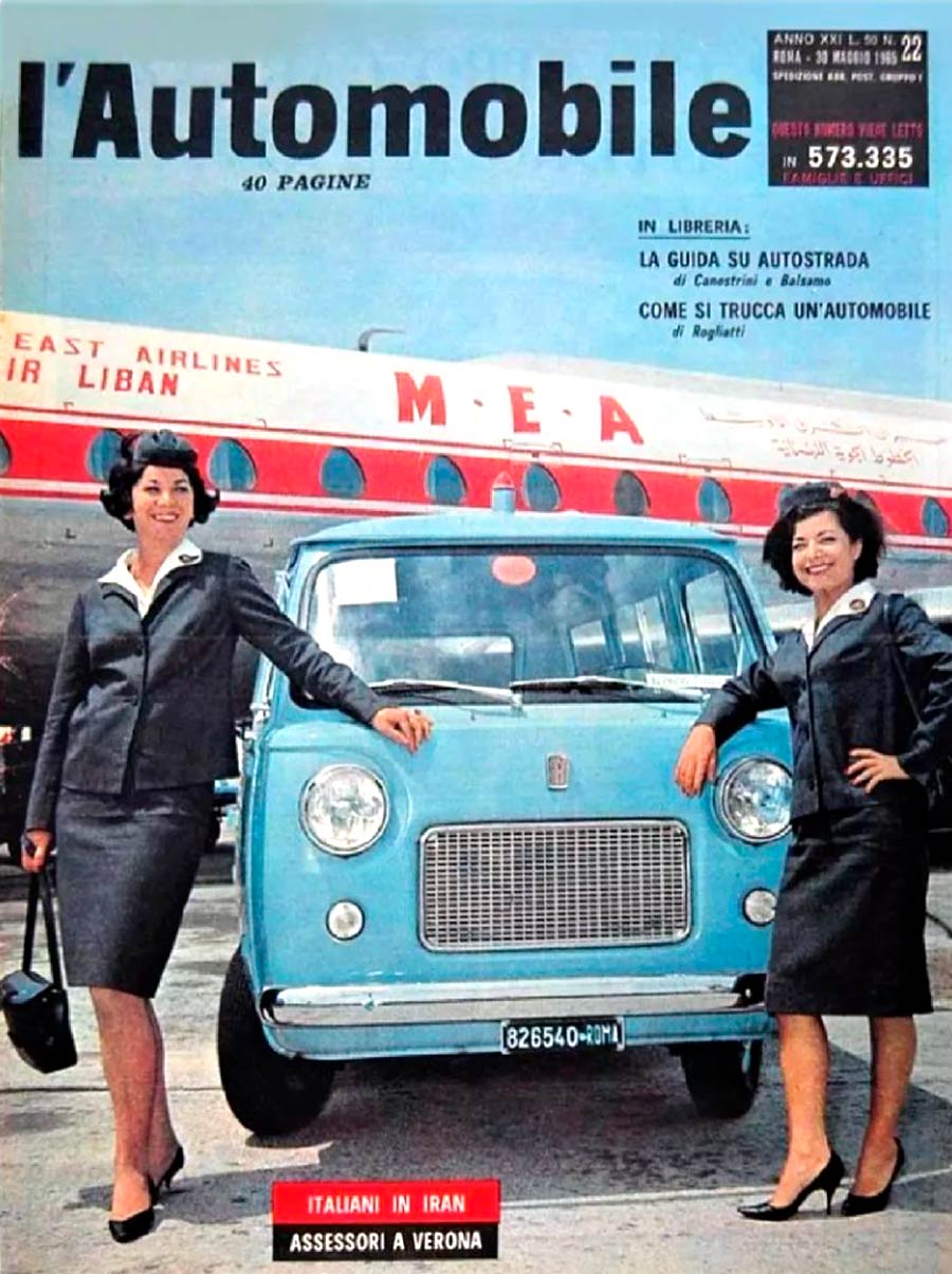 Fiat 850T in L'automobile