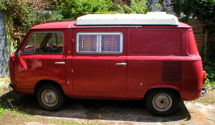 850 eigenbouw camper