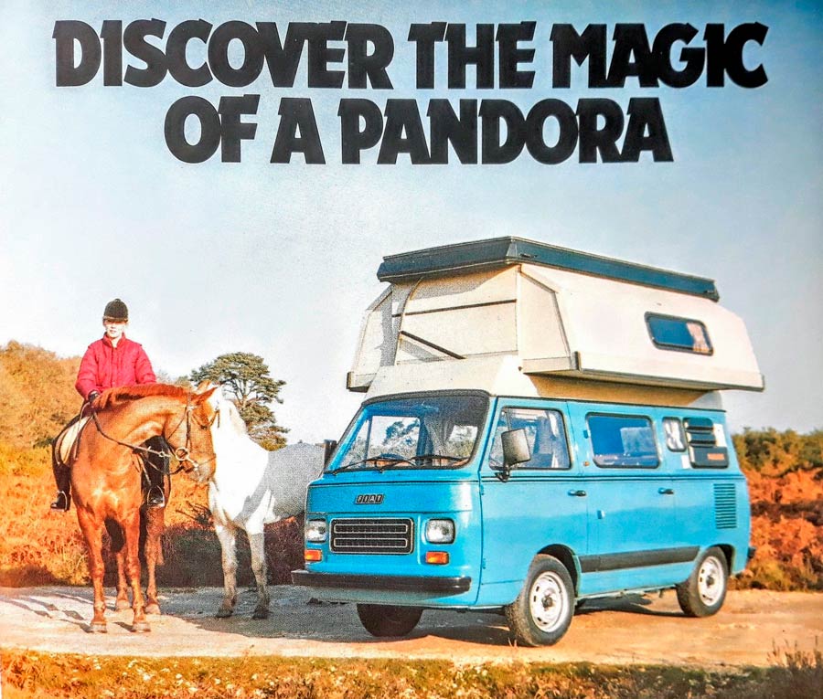 850 pandora camper