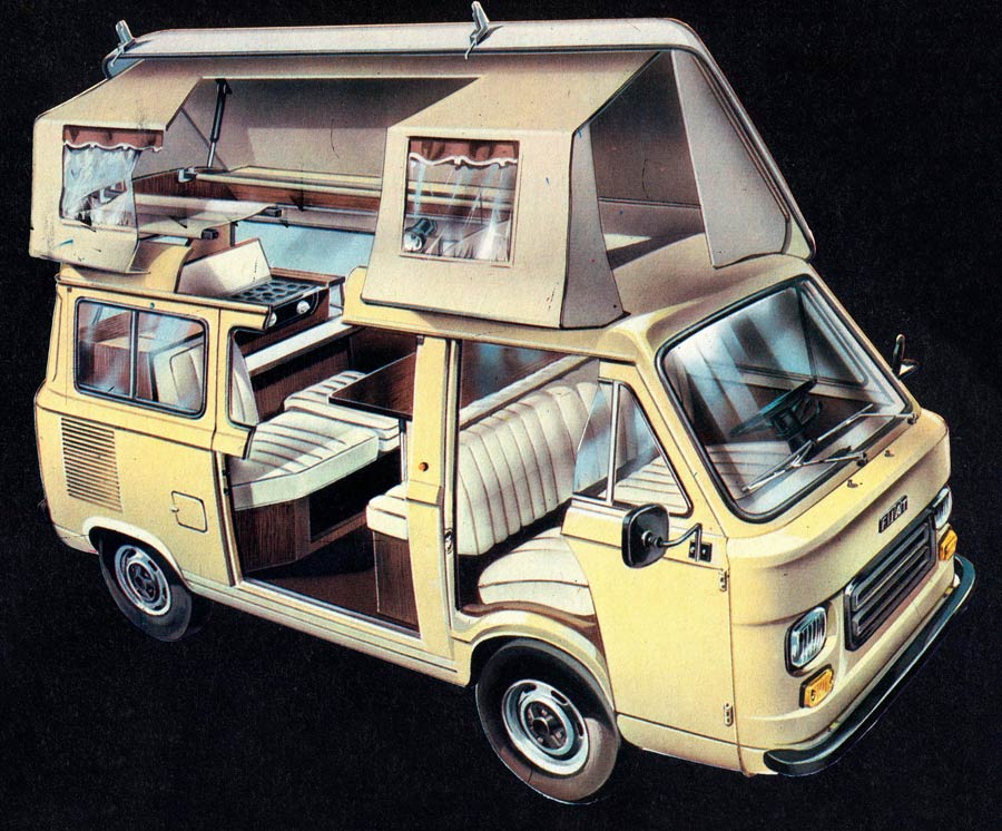 Fiat 900T Shango Camper