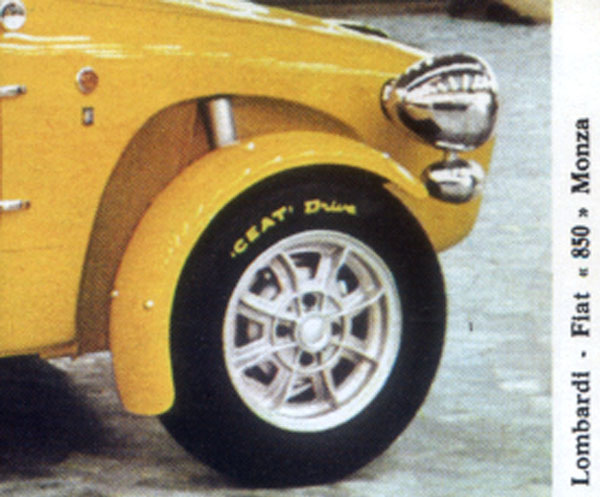 Lombardi 850 Monza Detail wiel