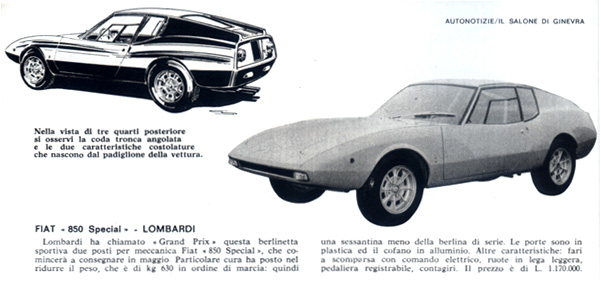 Lombardi 850 Special GrandPrix