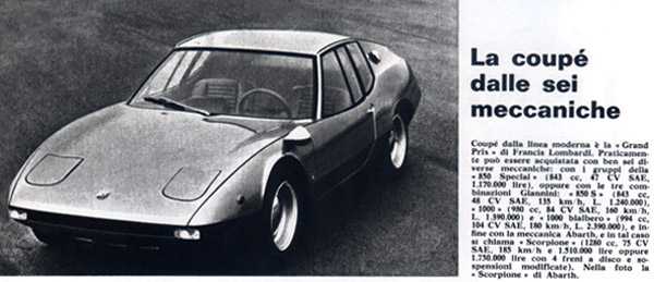 Lombardi Abarth Scorpione