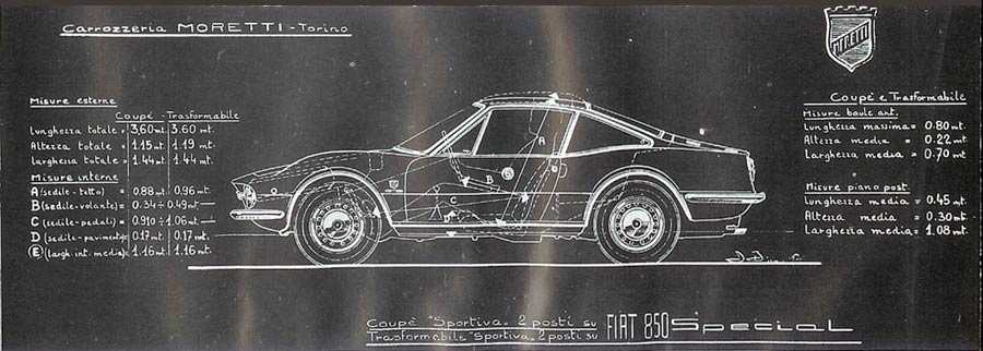 850 Moretti Berlinetta Sportiva 3