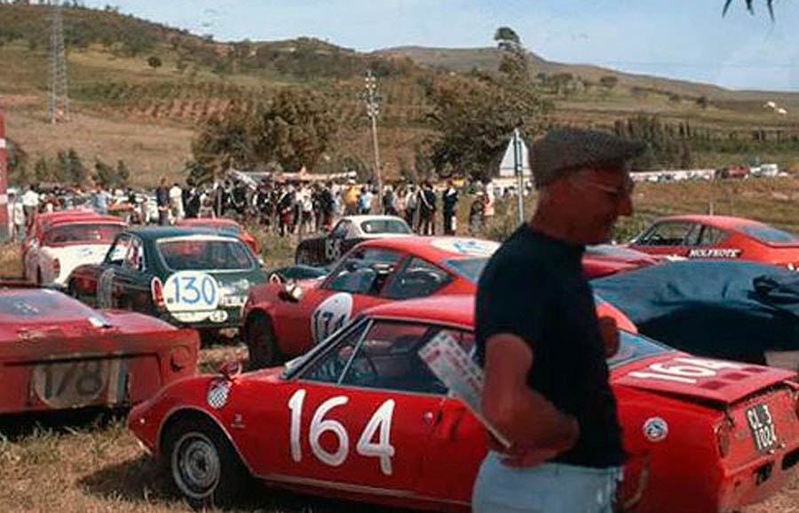 Moretti 1000 SS in targaflorio 1967