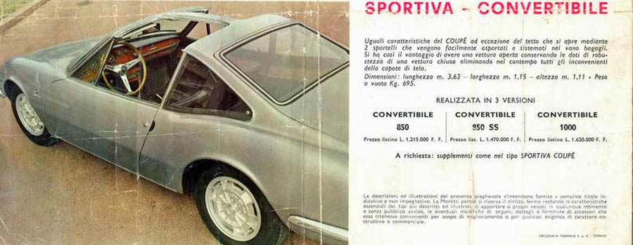 moretti trasformabile