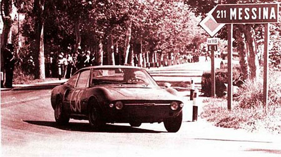 Moretti 1000 SS in targaflorio 1967