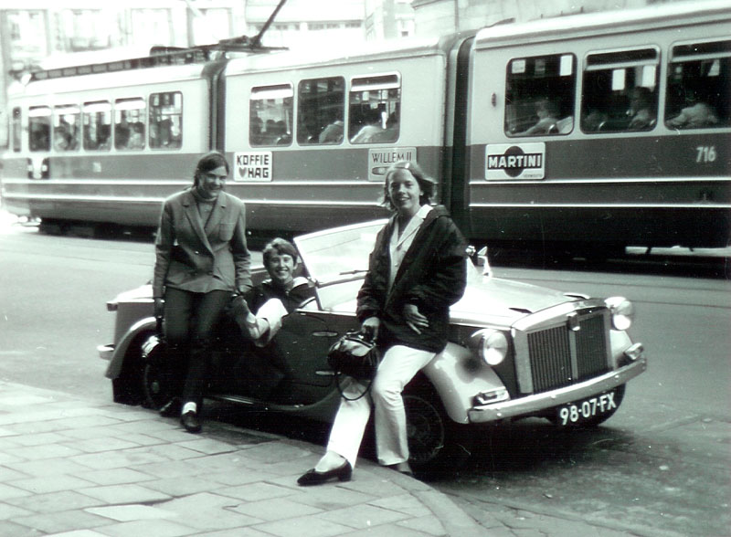 Een Siata Spring 850 in Amsterdam