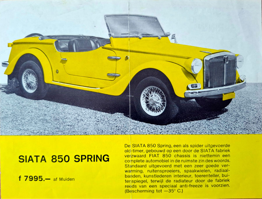 Siata Spring NL Folder