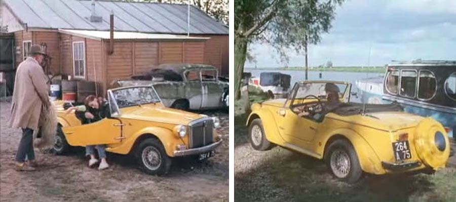 Siata 850 Spring in de film Trafic