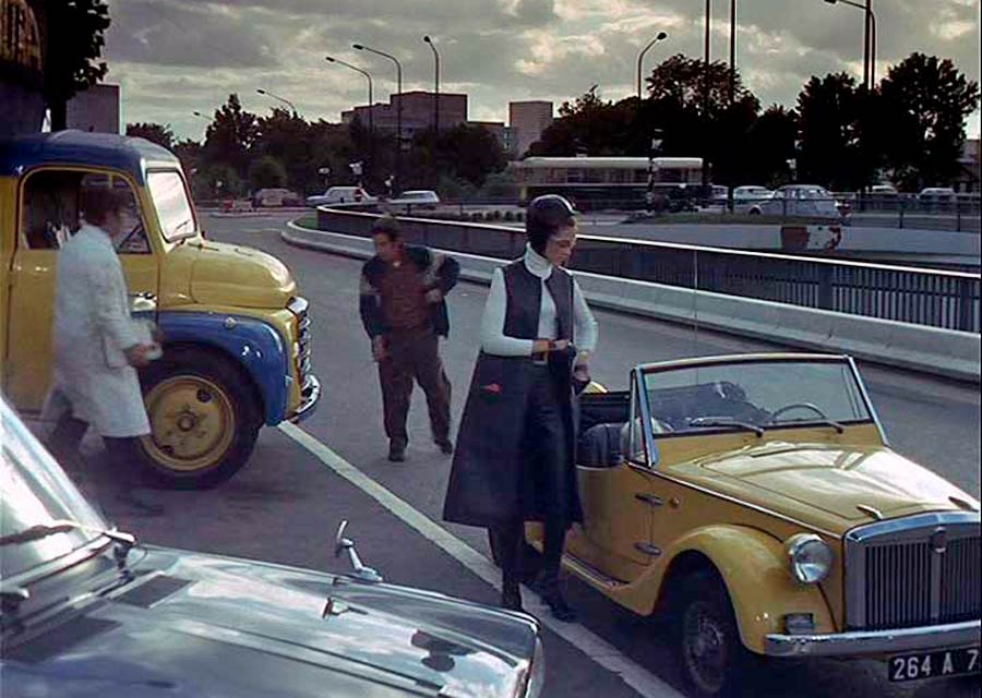 Siata 850 Spring in de film Trafic