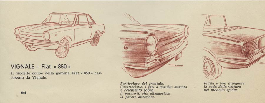 Vignale 850 Coupe Quattroruote