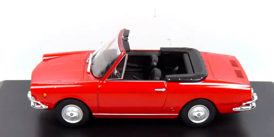 Fiat 850 Vignale op schaal 1;43